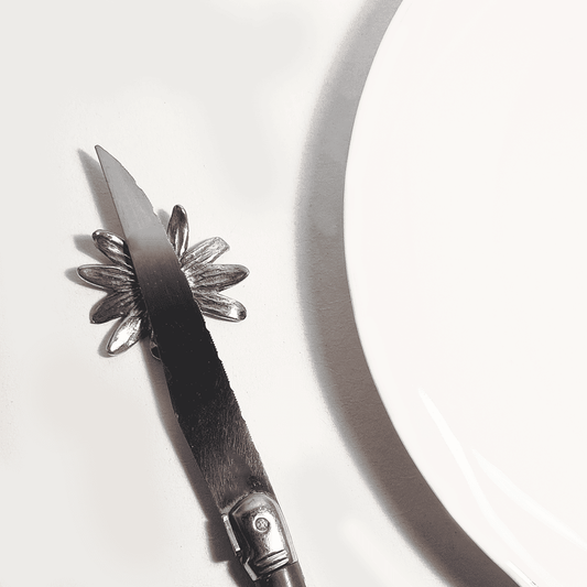 Vintage Tins & Candy Boxes Flora Used Silver Tin Set of 6