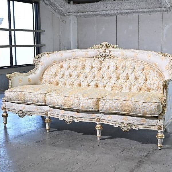 Vintage Sofa Rococo von Mario Colciago für Fratelli Origgi