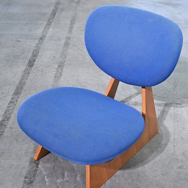Vintage Loungestuhl von Daisaku Chou für Tendo Mokko, Eiche, Japan