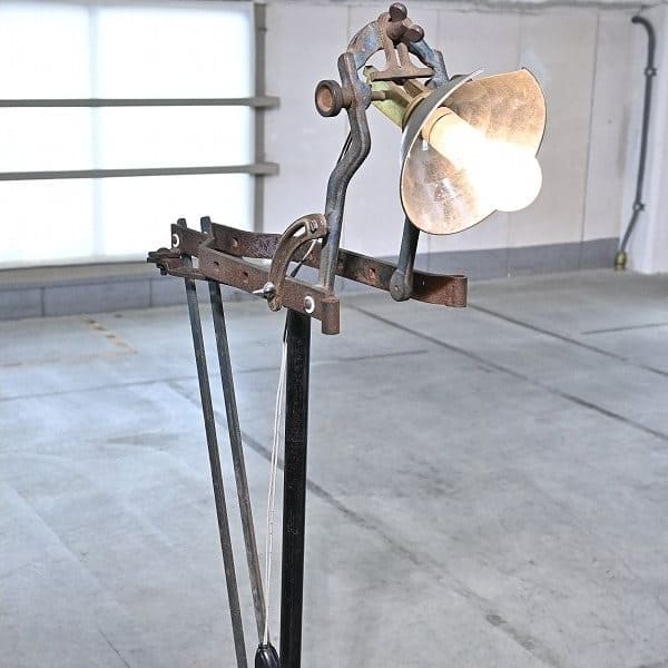 Vintage Stehlampe Brooklyn Style industriell
