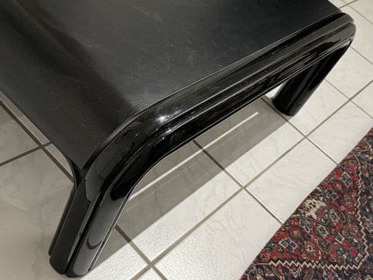 Ensemble vintage composé d'une table Orsay de Gae Aulenti et d'une chaise 54A de Knoll