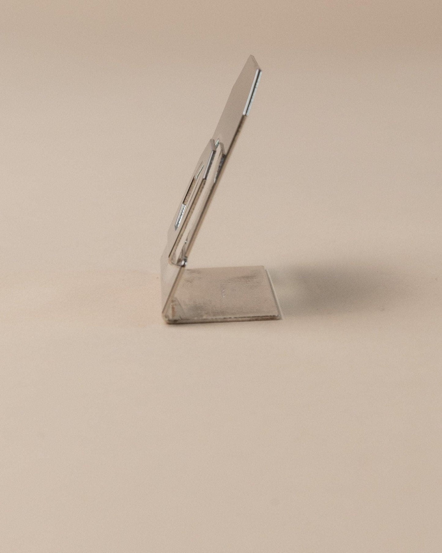 Vintage Platzkartenhalter versilbert Italien 1980er Set von 6