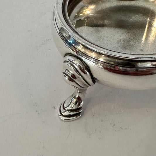 Vintage Sterling Salt Bowl by Tiffany+Co. Reproduction Dorothy Mills 1755