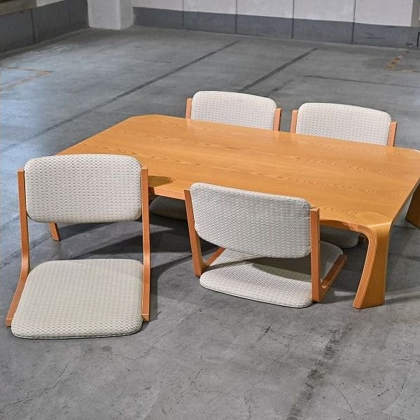 Vintage Sitzgruppe Set von 5 von Saburo Inui für Tendo