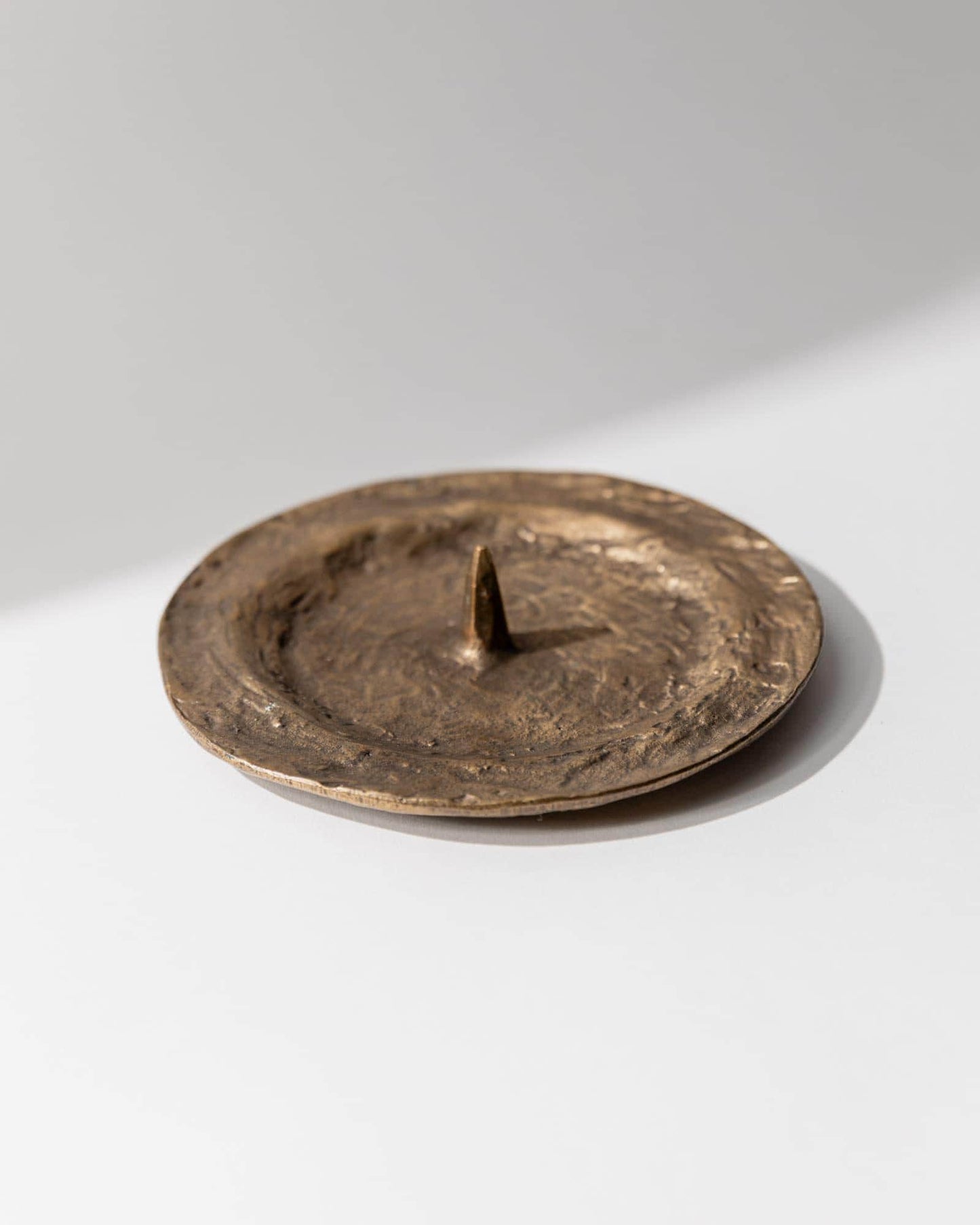 Vintage Kerzenhalter aus Bronze klassisches Design für mittelgroße bis große Kerzen elegantes Geschenk