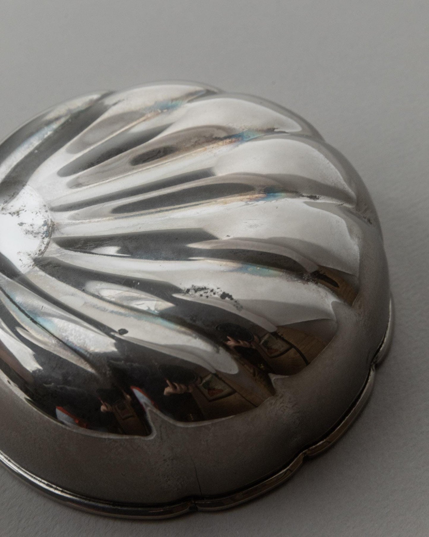 Vintage Schale von Cassetti für Cassetti Silber Patina Dekoration versilbertes Metall