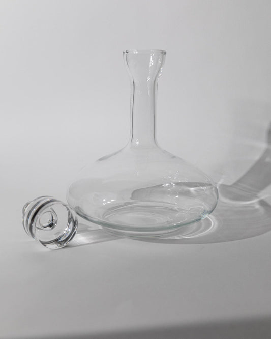 Vintage Dekanter aus Glas