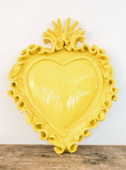 Vintage votive offering ceramic “Ex Voto” by Joao Aguiar