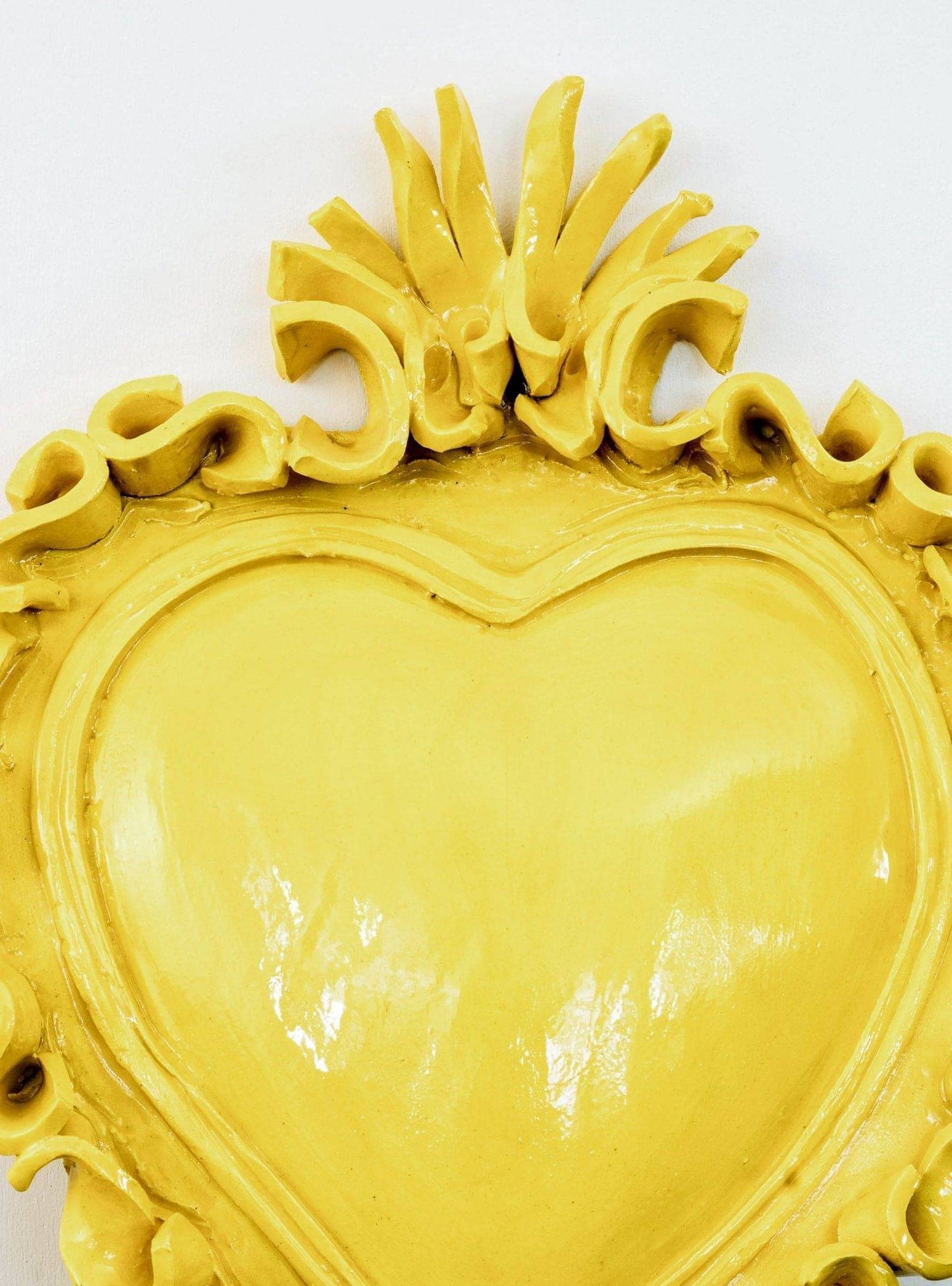 Vintage votive offering ceramic “Ex Voto” by Joao Aguiar