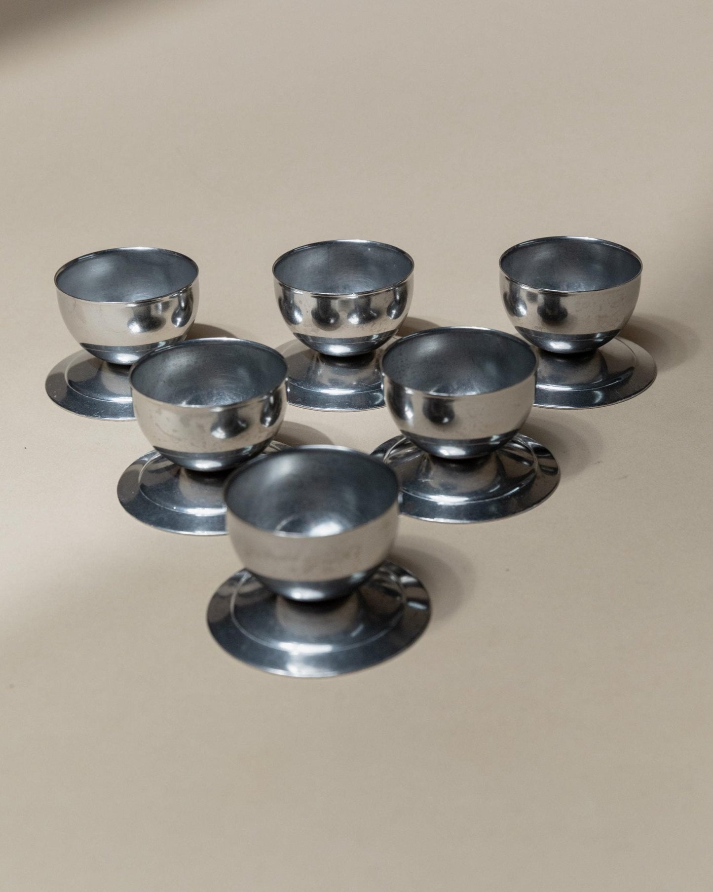 Vintage Eierbecher Set von 6