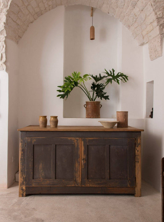 Vintage Sideboard Eiche natürliche Patina