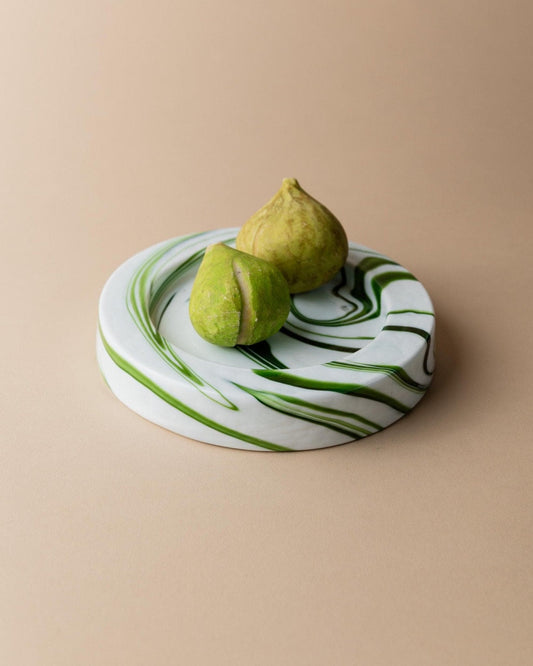 Vintage Murano Glass Bowl by Sergio Asti for Venini Green