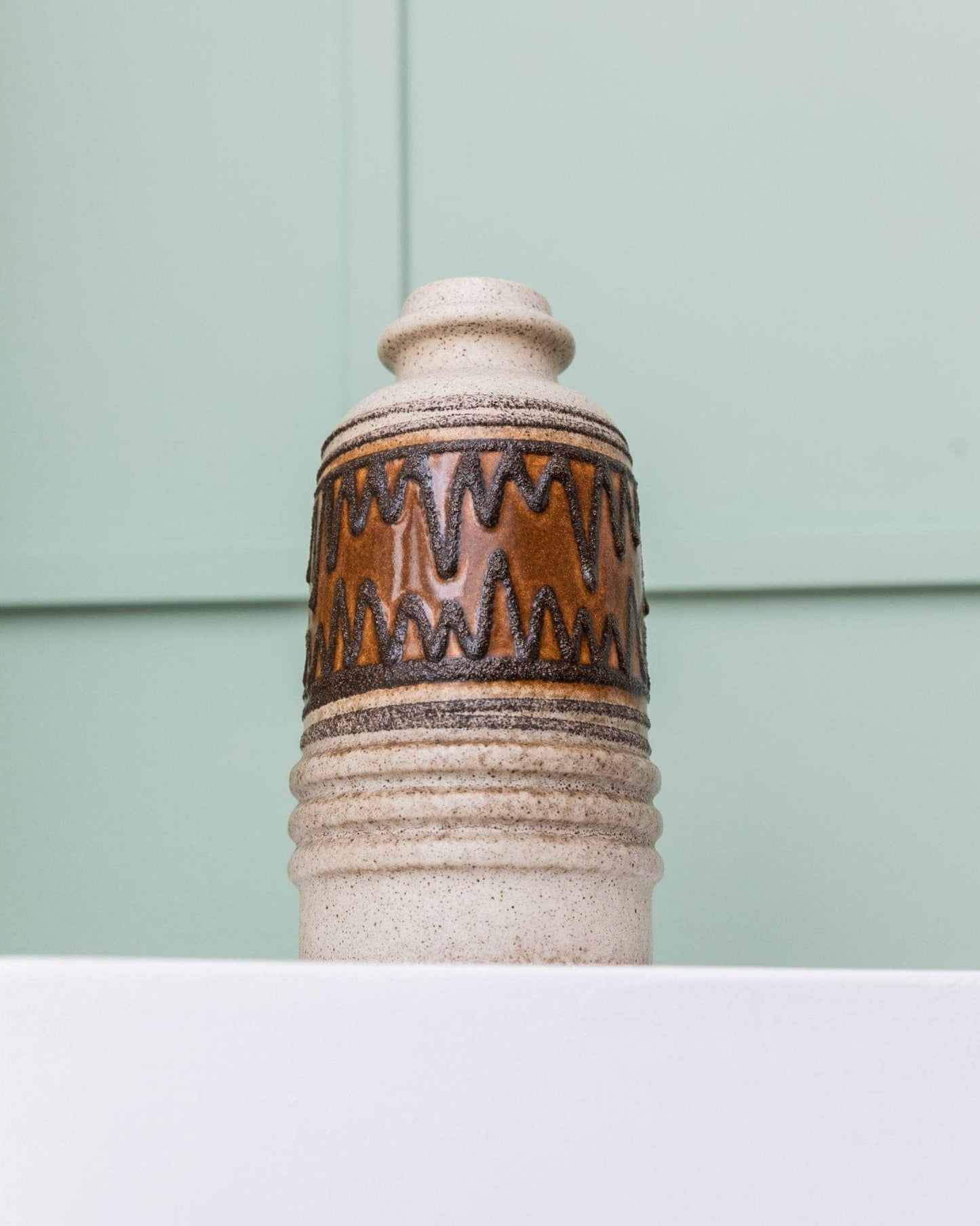 Vintage vase model 2922 by VEB Haldensleben GDR 1960s