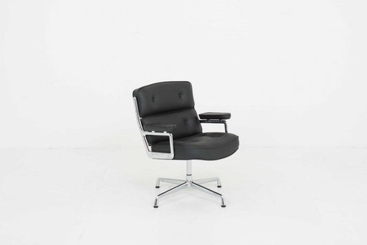 Vintage Lobby Chair ES 108 by Charles Eames for Vitra black