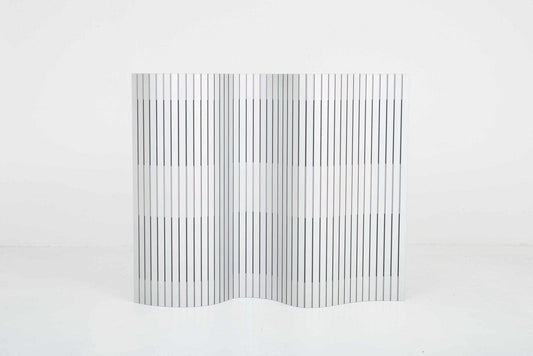 Vintage Paravent WOGG 39 von Frédéric Dedelley für WOGG Aluminium Natur