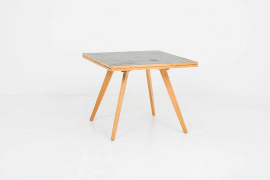 Table ronde carrée vintage de Max Bill pour l'ameublement de la maison noire