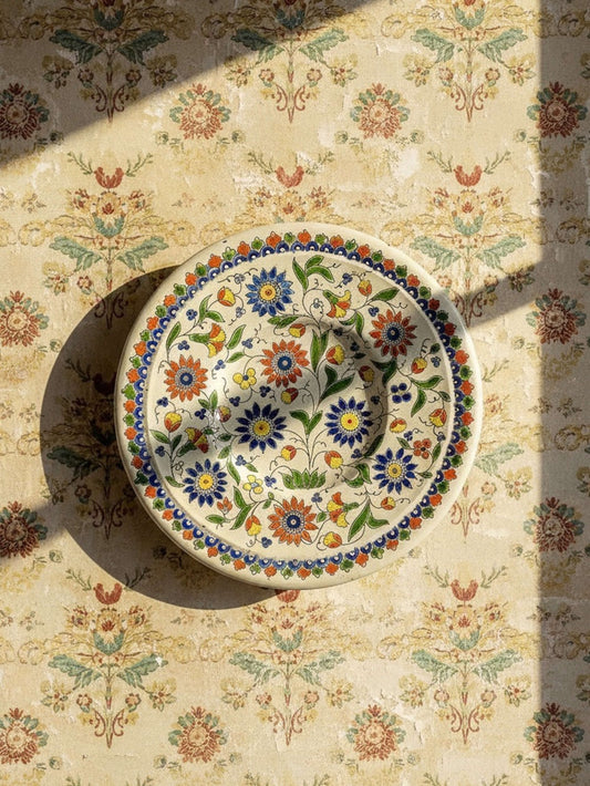 Vintage Emaille Schale von Schoch-Läderach für Schoch-Läderach selten