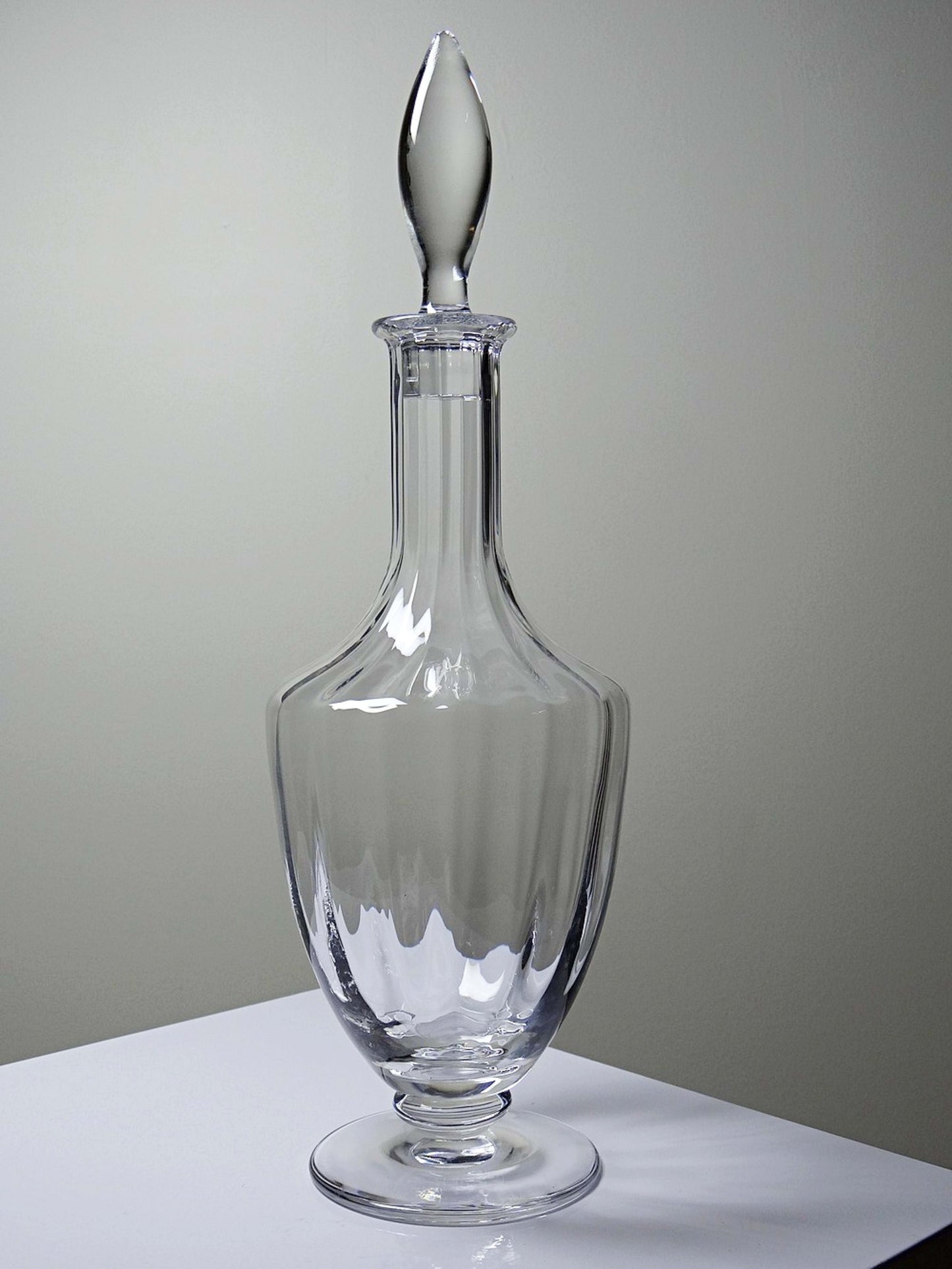 Vintage Kristallkaraffe von Cristal de Sèvres