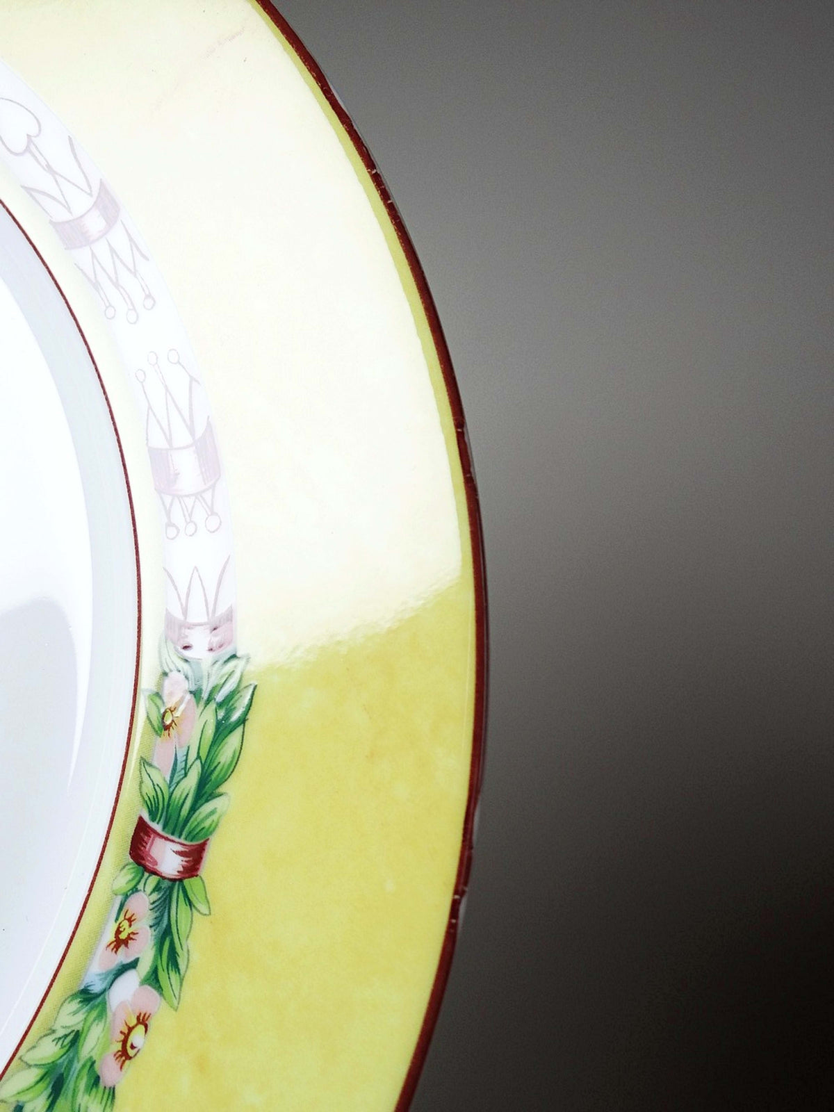 Set von 6 Vintage Dessertteller "Terre de Sienne" von Jean-Louis Coquet