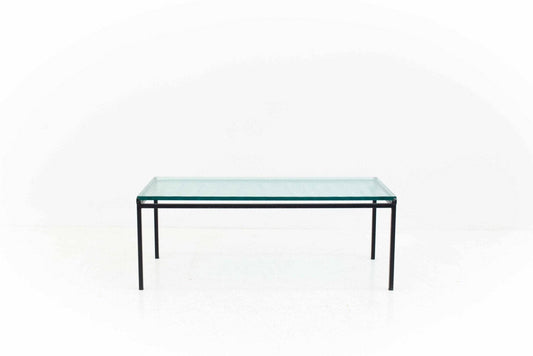 Langer Wohnzimmertisch mit Glasplatte - 2nd home