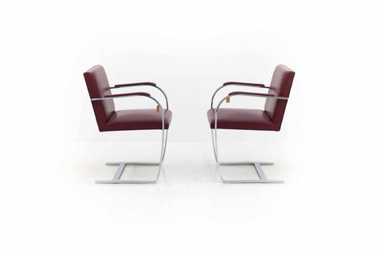 Ludwig Mies van der Rohe Brno Stühle von Knoll im Zweierset - 2nd home