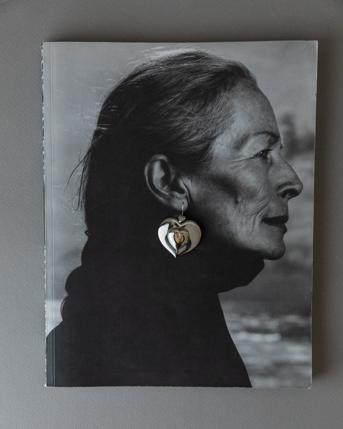 Boucles d'oreilles vintage en plaqué argent coeurs Italie années 1970 légères et confortables