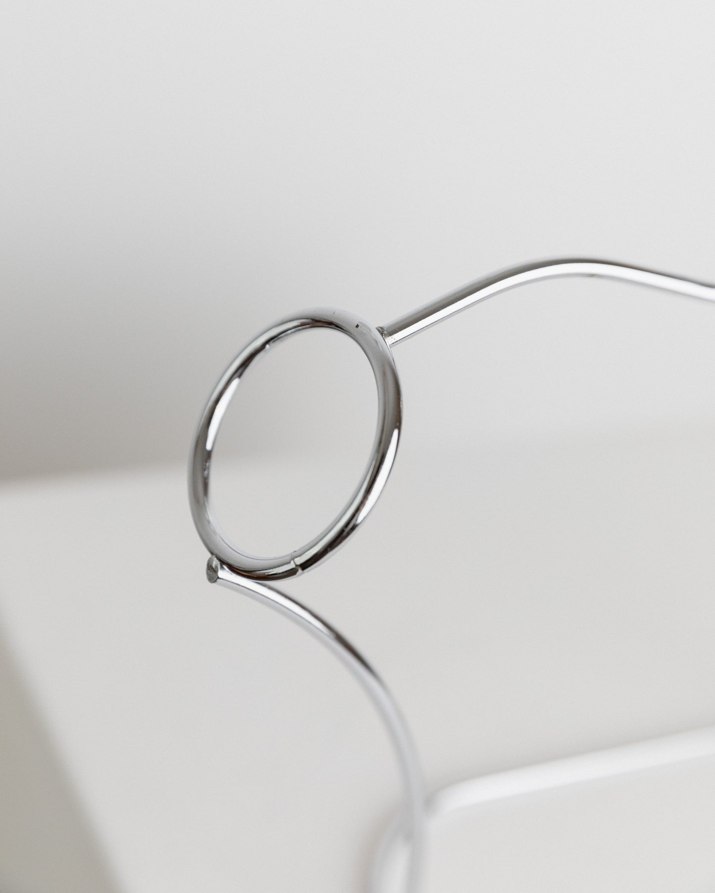 Vintage Flaschenhalter Edelstahl Spirale Raumzeitalter Design Italien 1980er