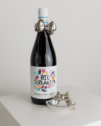 Vintage Flaschenzubehör versilbert Italien 1960er Set von 2