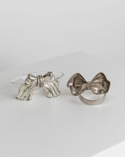 Vintage Flaschenzubehör versilbert Italien 1960er Set von 2