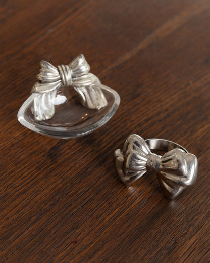 Vintage Flaschenzubehör versilbert Italien 1960er Set von 2