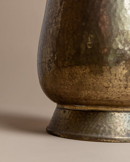 Pichet vintage en laiton Italie années 1950 design classique décoration de maison de campagne