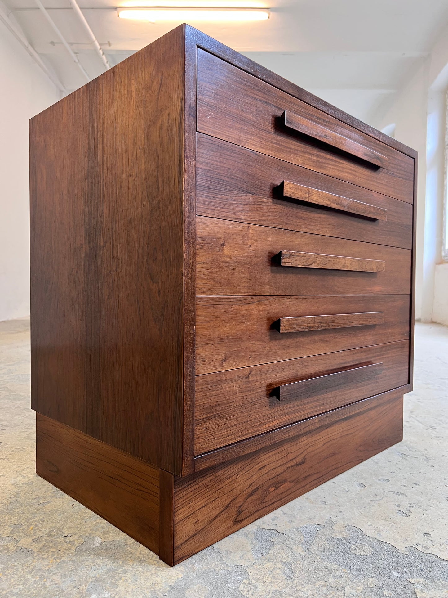 Vintage Kommode Palisander braun Dänemark