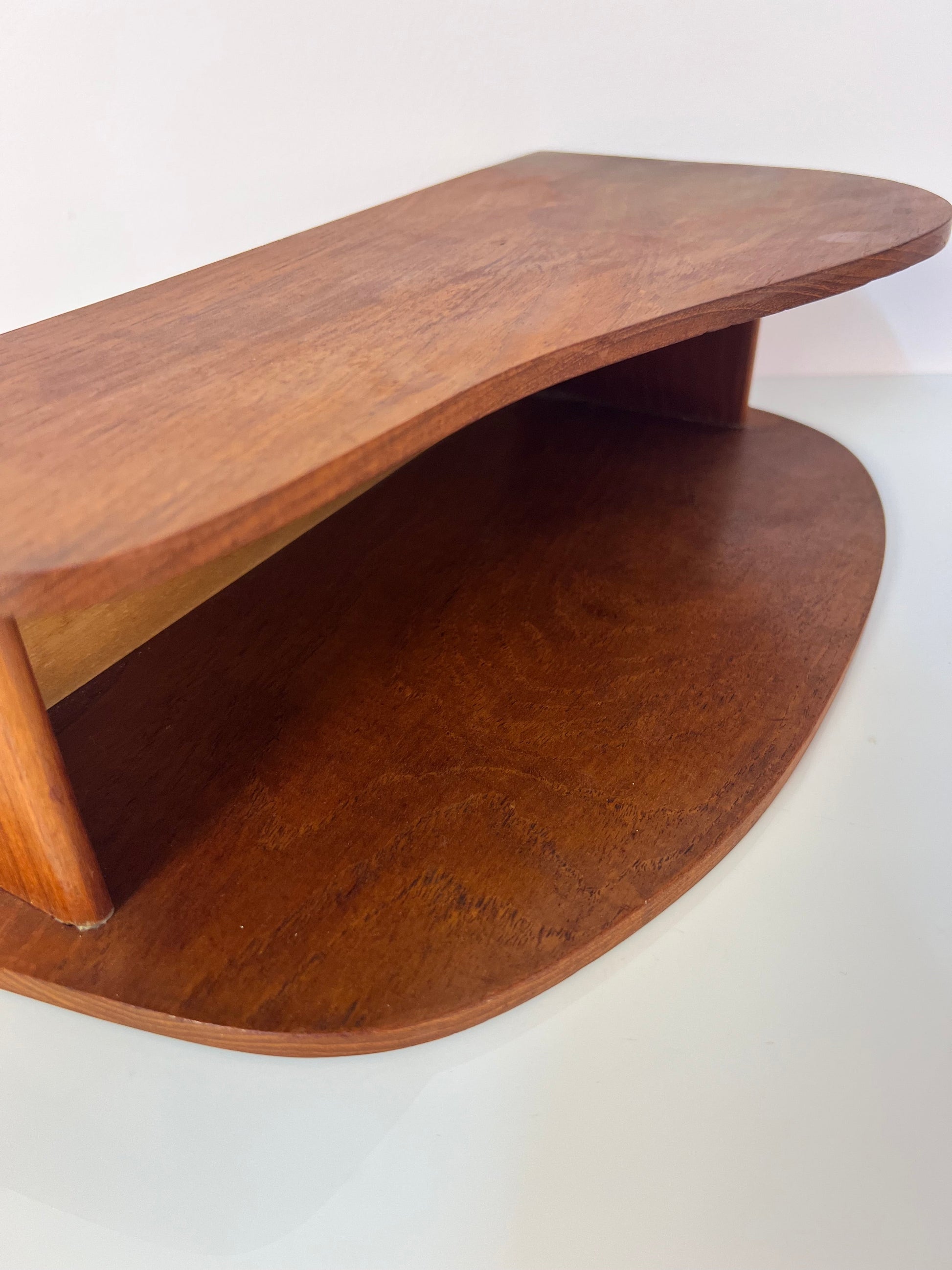 Vintage Wandregal aus Teak aus Dänemark