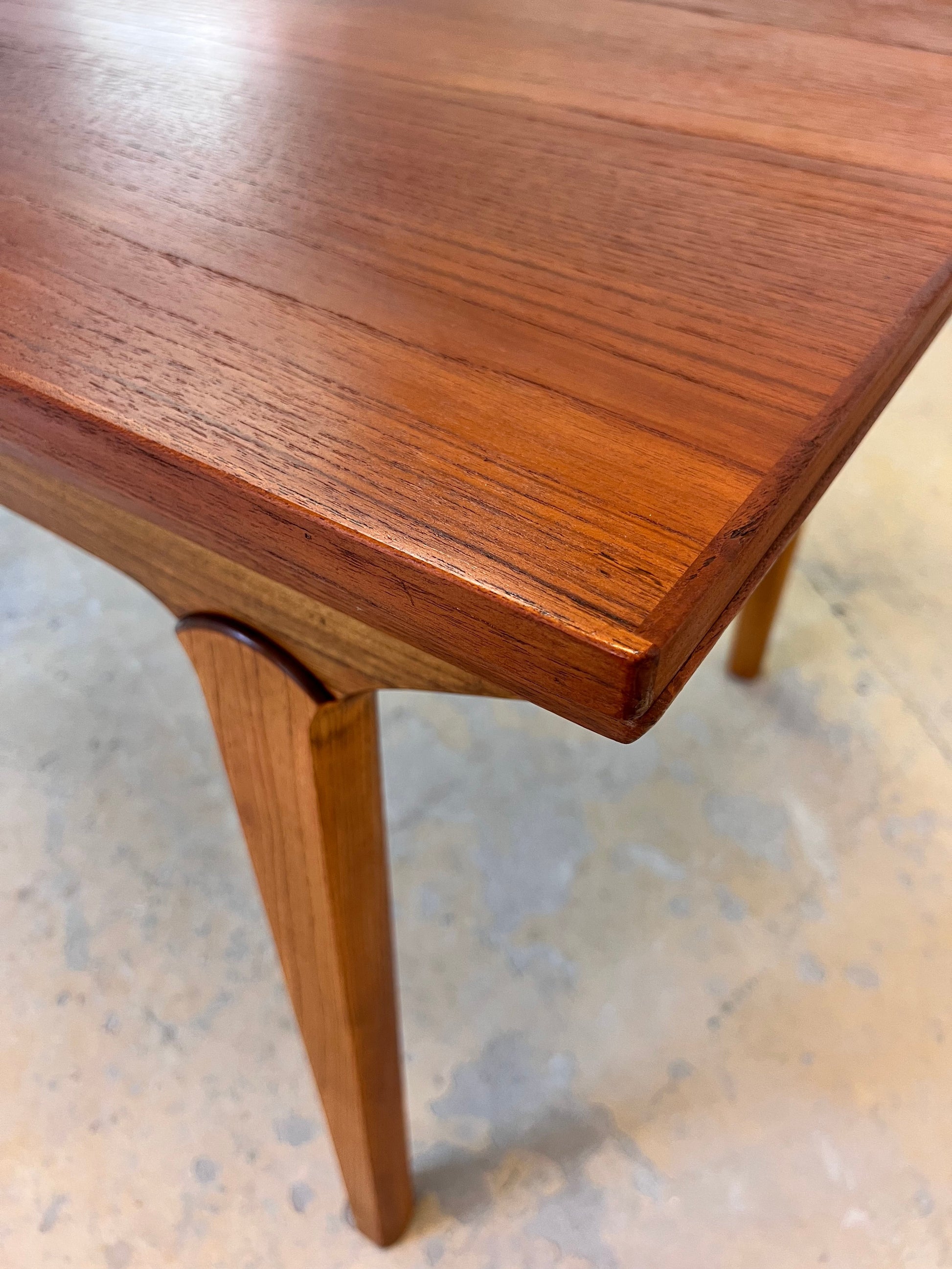 Vintage Ausziehtisch von Johannes Andersen aus Teak