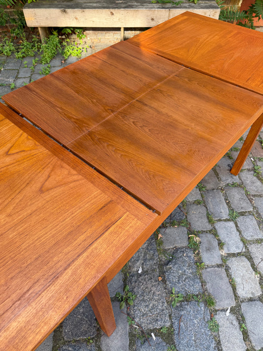 Vintage Esstisch Teak mit Butterfly Auszug von Faarup Møbelfabrik