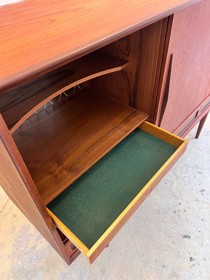 Vintage Highboard aus Teak aus Dänemark