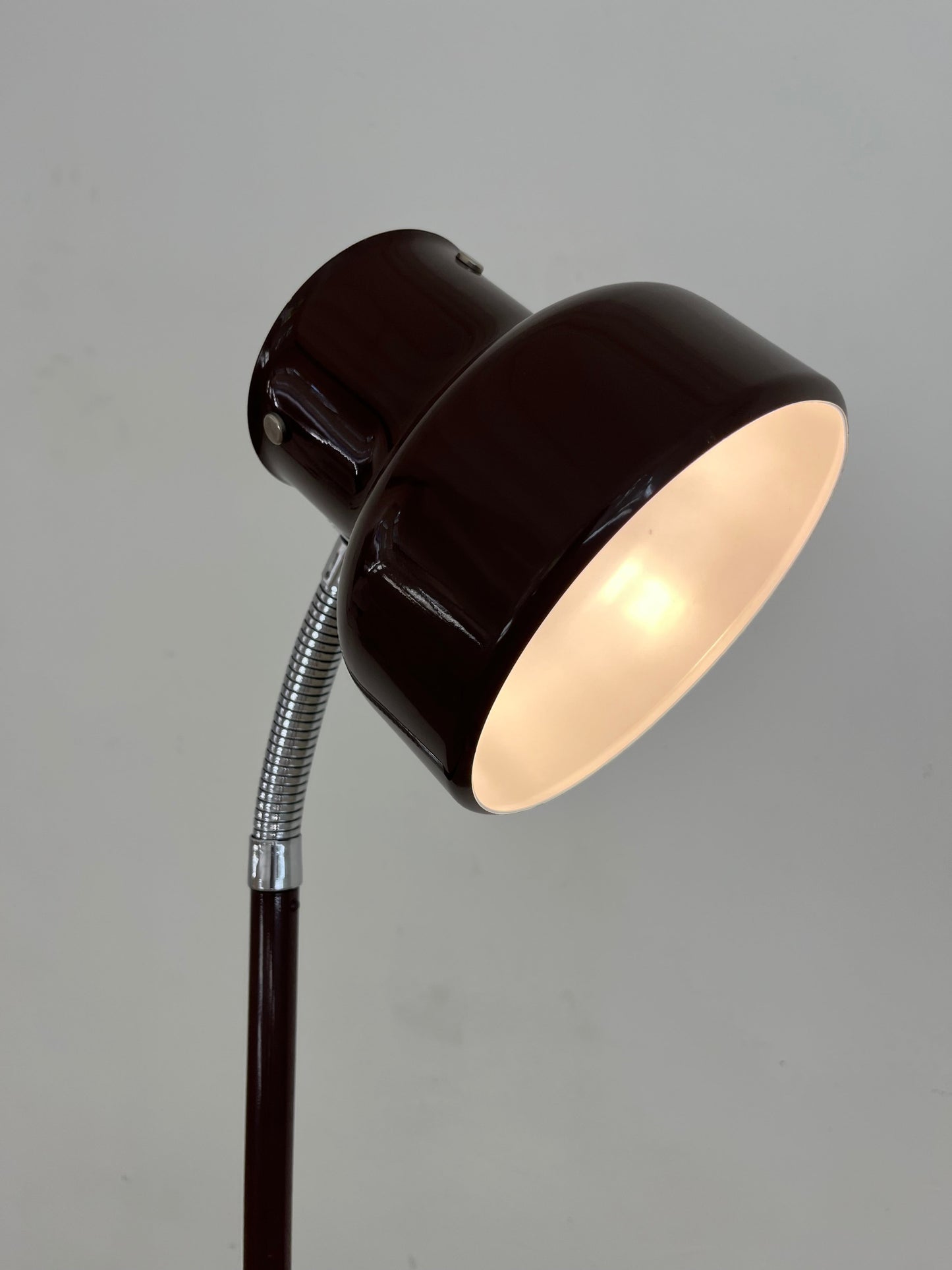 Vintage Stehlampe "Bumling" braun von Anders Pehrson für Ateljé Lyktan