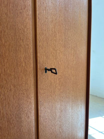 Vintage Kleiderschrank Teak von Steguweit & Sohn