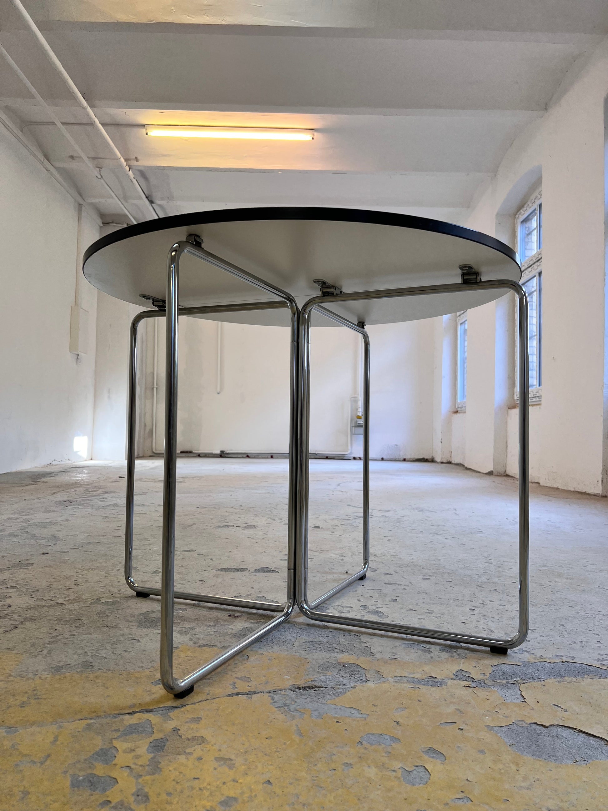 Vintage Esstisch Sóley von Valdimar Harðarson für Kusch+Co klappbar