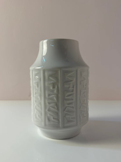 Vase "Zickzack" Porzellan weiß von Winterling Bavaria