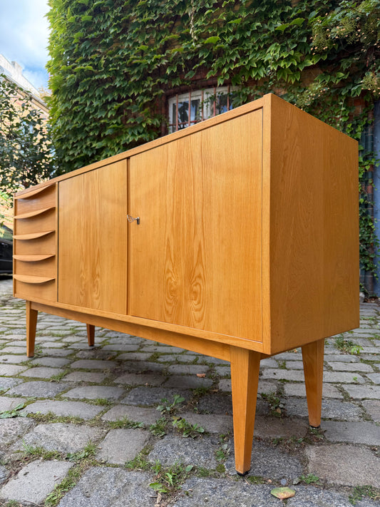 Vintage Sideboard Typ 602/K Esche von Franz Ehrlich für Hellerau