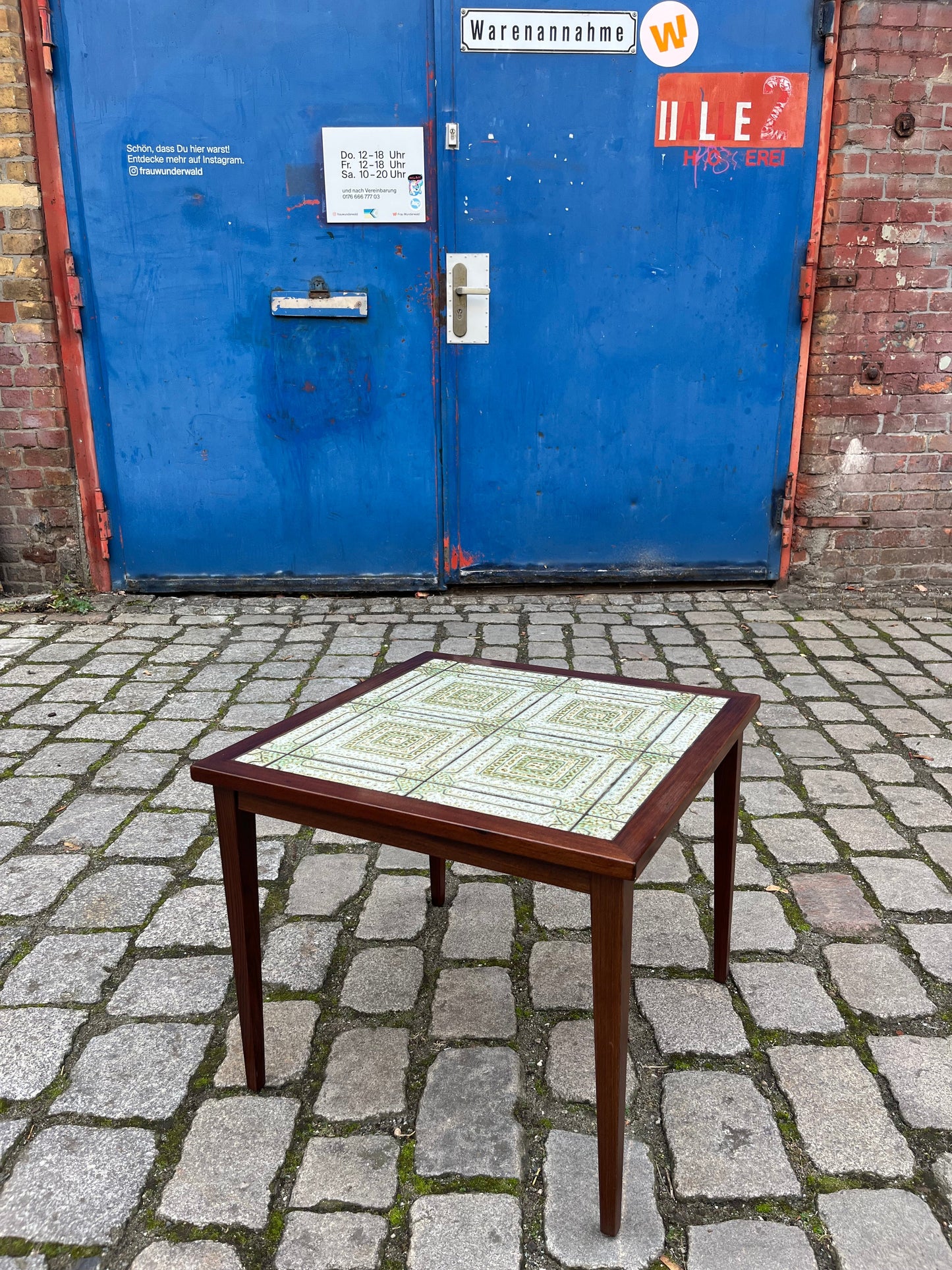 Beistelltisch Fliese Palisander von Kvalitet, Form und Funktion