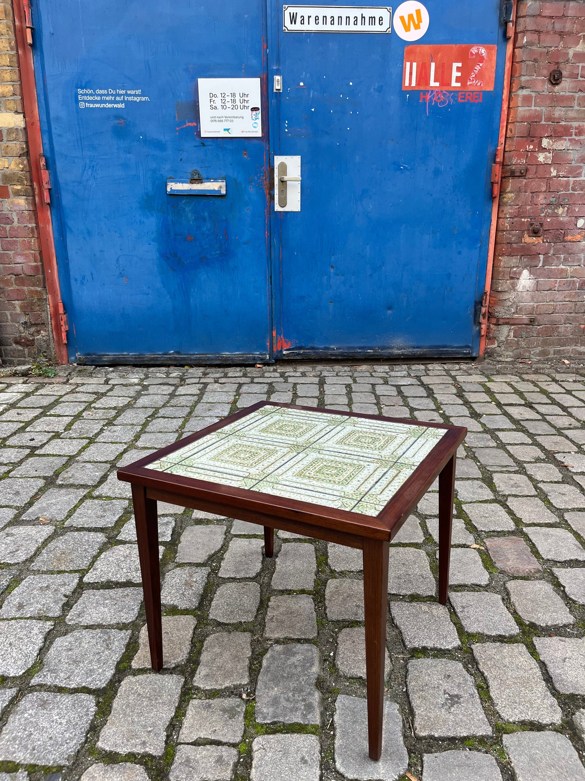 Beistelltisch Fliese Palisander von Kvalitet, Form und Funktion