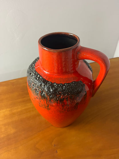 Vintage Karaffe 223 Fat Lava von Kreutz Keramik