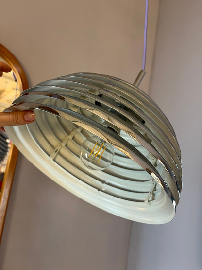 Vintage Hängelampe Saturno 30 cm von Kazuo Motozawa für STAFF