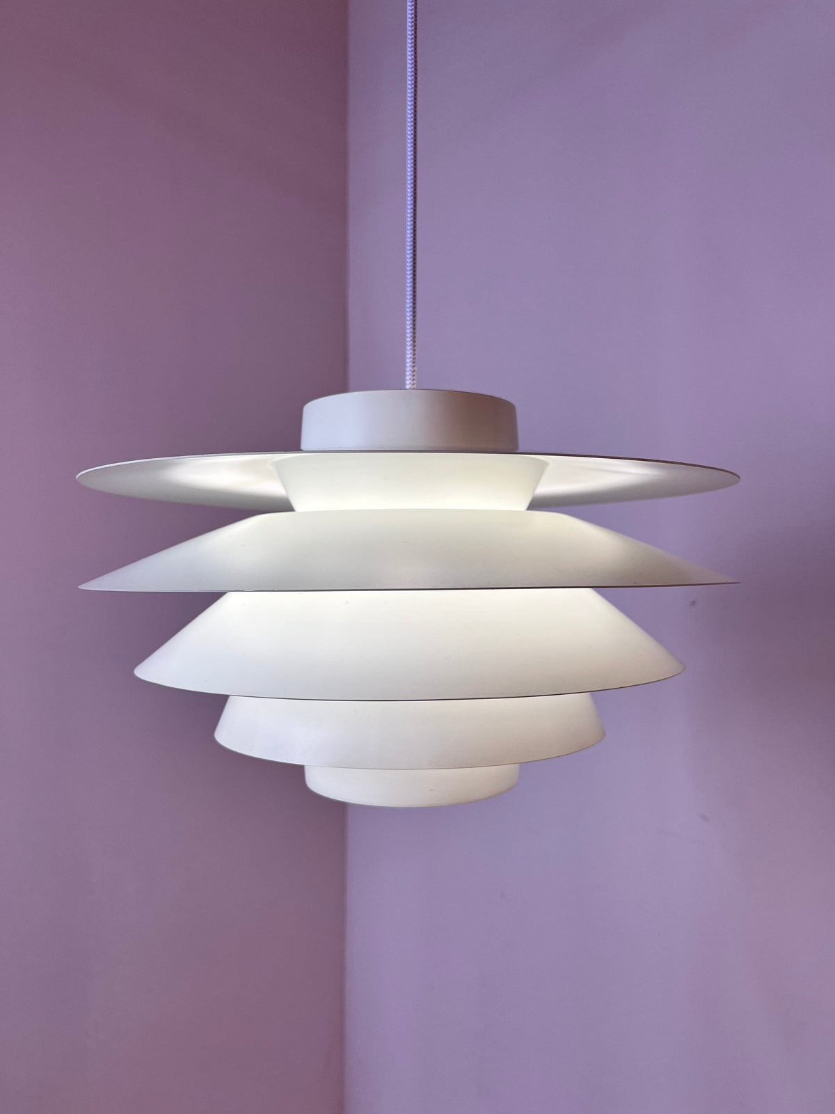 Slatted lamp 'Verona' by Svend Middelboe for Nordisk Solar