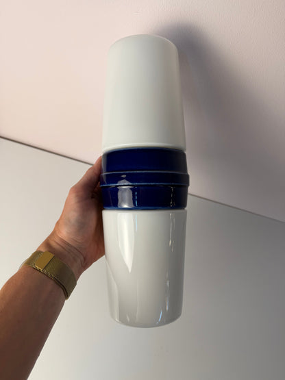 Vintage Wandlampe Modell 6065 blau von Sigvard Bernadotte für Ifö