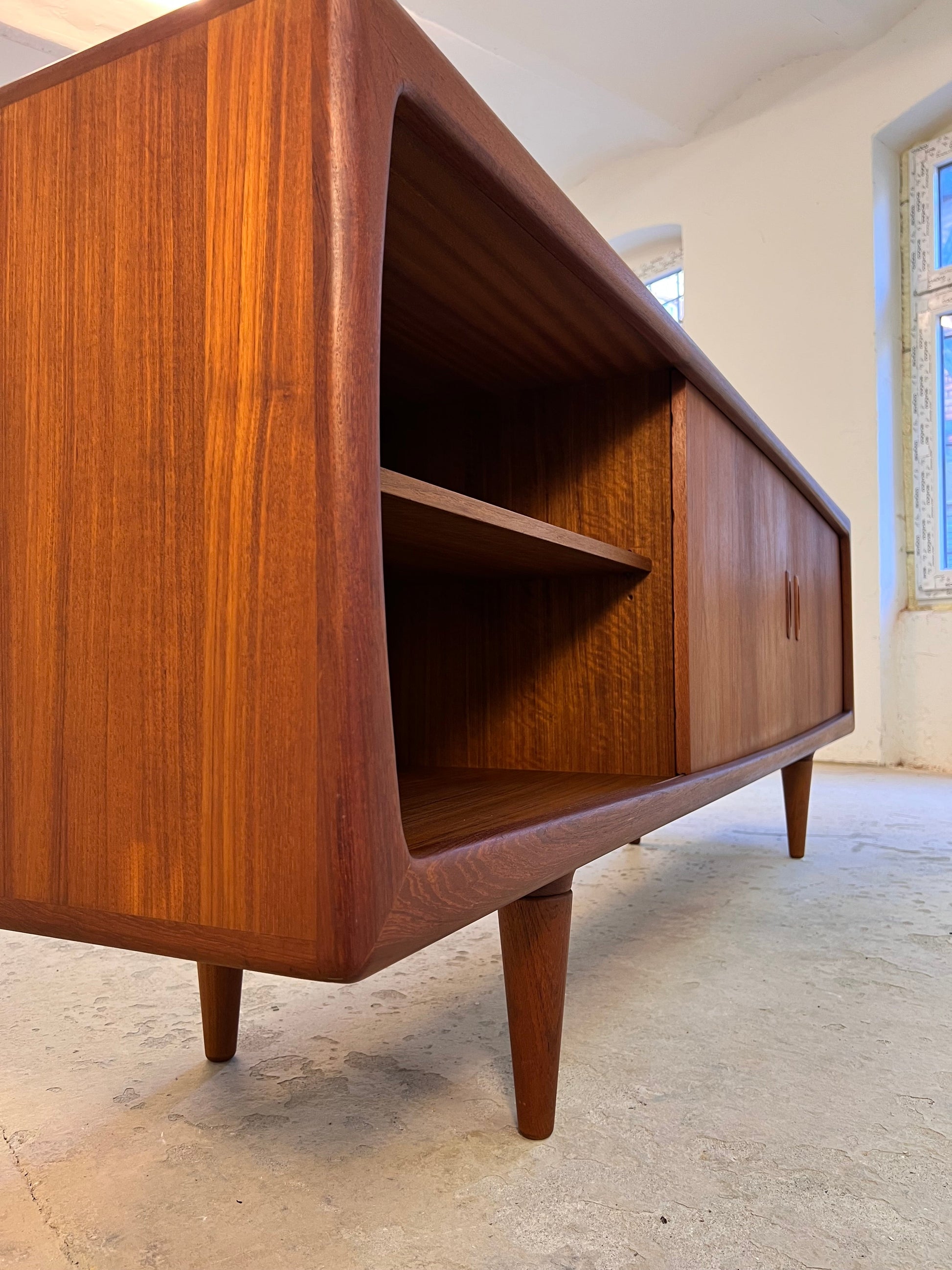 Vintage Sideboard von H.P. Hansen für H.P. Hansen Teak