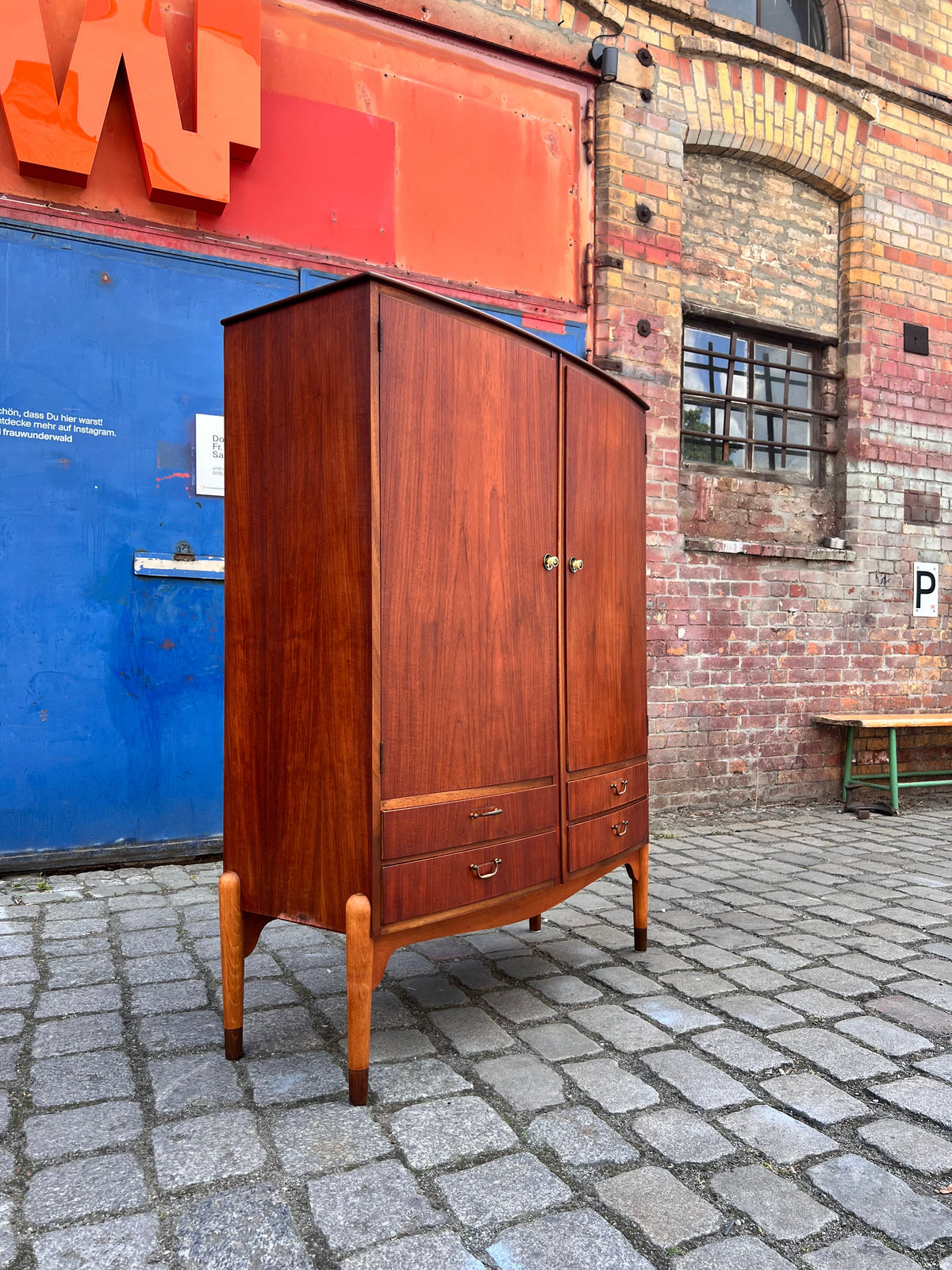 Vintage teak cabinet from Denmark