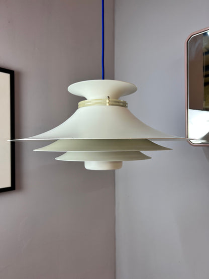 Lamellenlampe weiß von Jeka